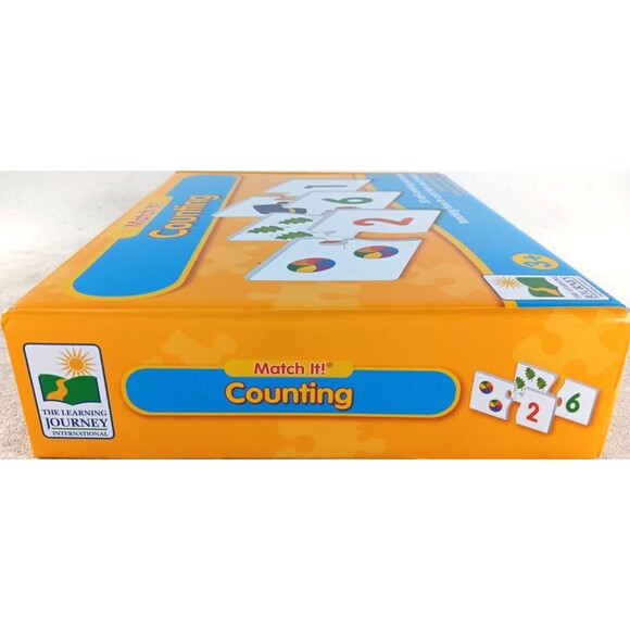Match It Counting Toy 30 Puzzle Sets Educational by The Learning Journey - Picture 2 of 4